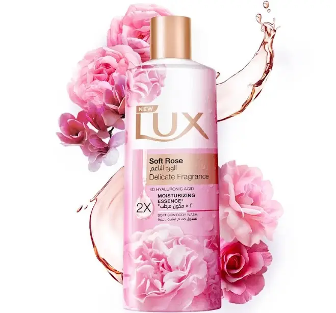لوكس غسول الجسم مع ليفة 250 مل