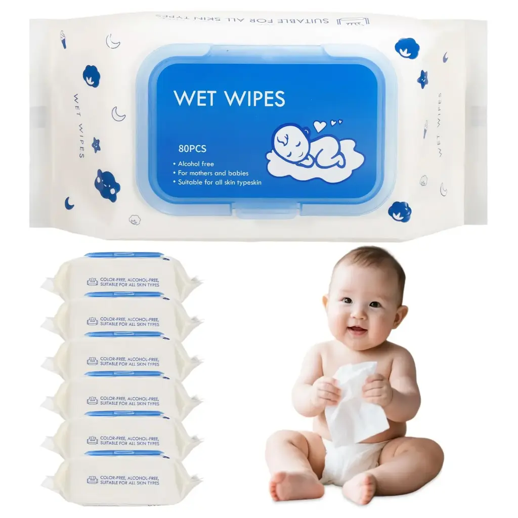 تاتش مناديل مبللة 8 حبة