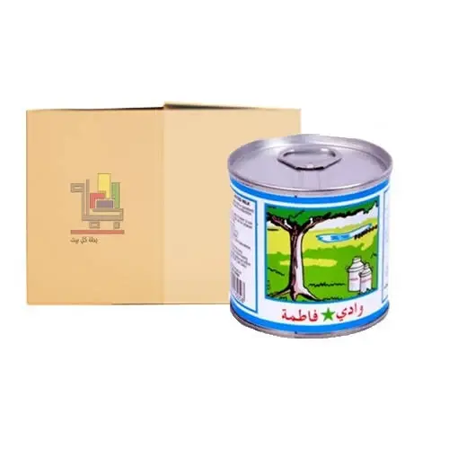 حليب وادي فاطمة مبخر 170 جم