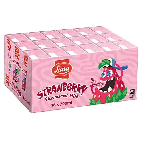 لونا حليب 200 مل نكهة